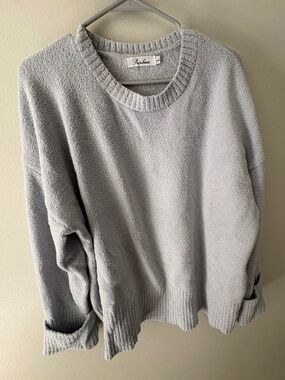 Prinbara Light Blue Sweater Size Large